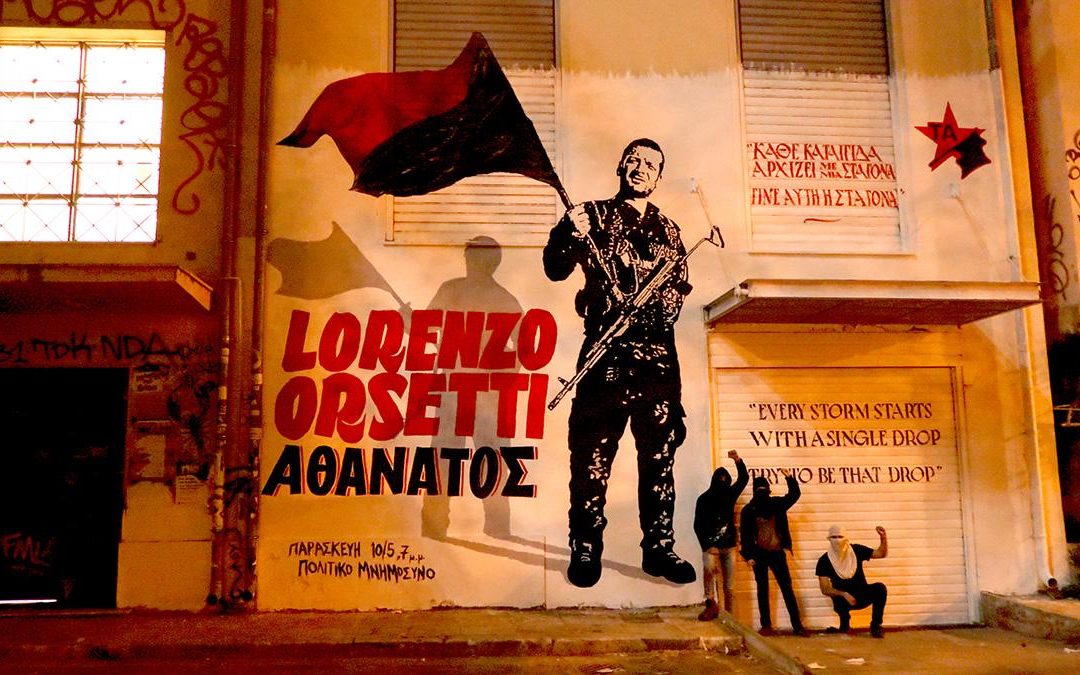 Α.Π.Ο.-Ο.Σ. / Α.Ο.: Πολιτικό μνημόσυνο για τον αναρχικό Lorenzo Orsetti με την συμμετοχή συμμαχητή του από τον Αναρχικό Αγώνα