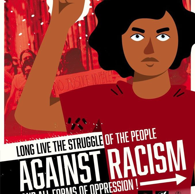Ζήτω ο αγώνας του λαού ενάντια στον ρατσισμό και κάθε μορφή καταπίεσης! | Κοινή αντιρατσιστική αφίσα και ανακοίνωση της Αναρχικής Ομοσπονδίας με αναρχικές οργανώσεις και ομοσπονδίες του εξωτερικού.